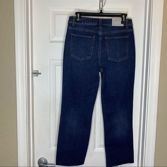Harper Heritage High Rise Straight Leg Crop Jeans - Picture 5 of 11